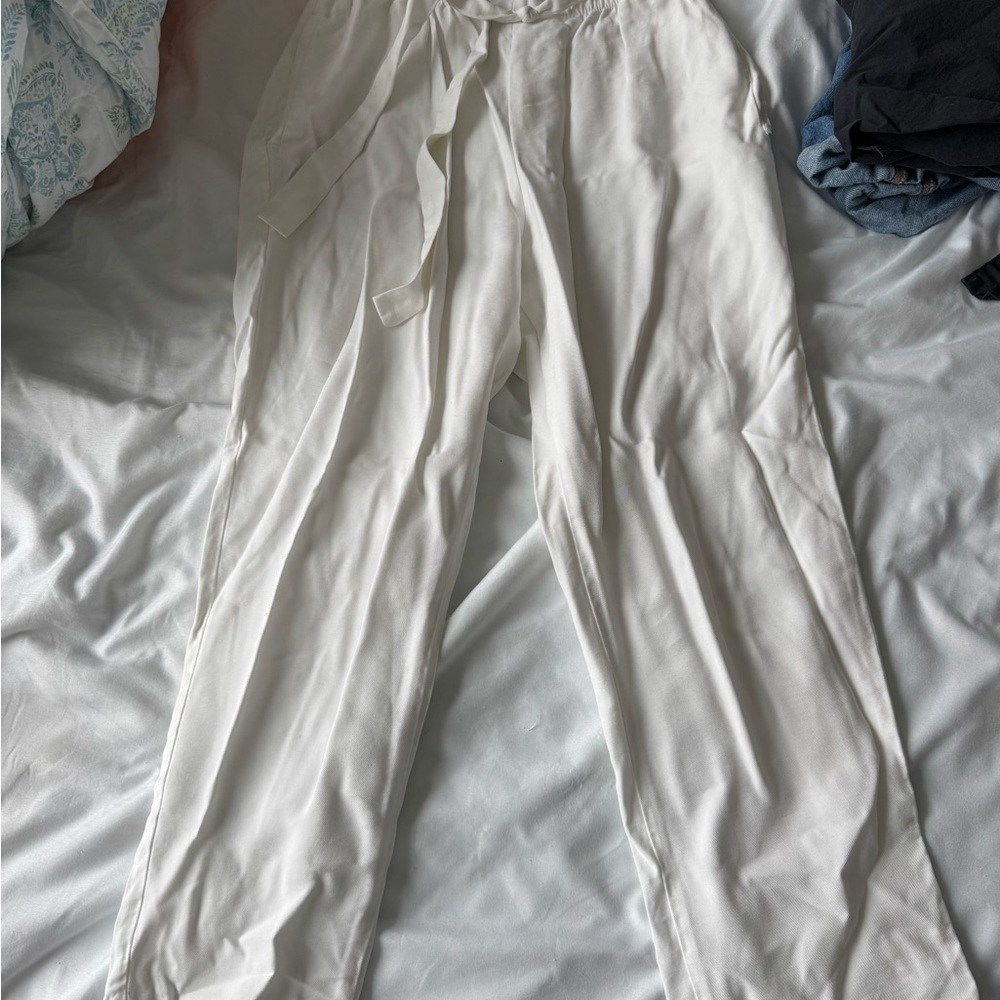 Zara Cream Joggers